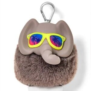 🩶5/$30 Bath & Body Works PocketBac Sanitizer Holder Elephant & Sunglasses NEW